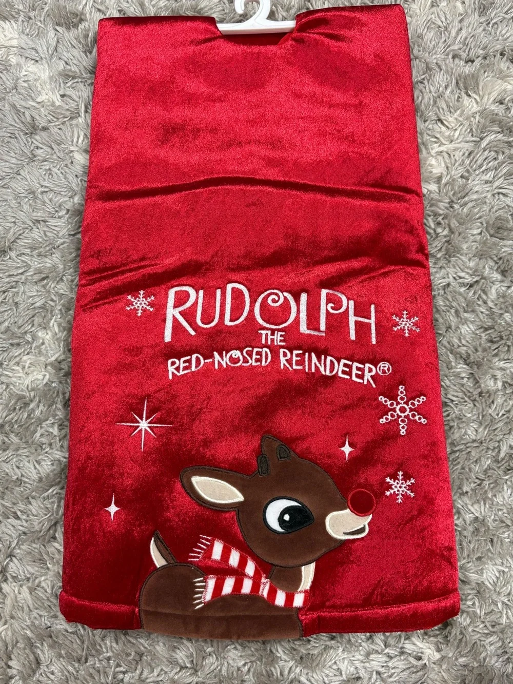 NEW- Rudolph Red Christmas Tree Skirt